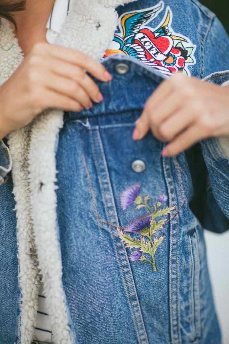 DIY embroidered jacket-11