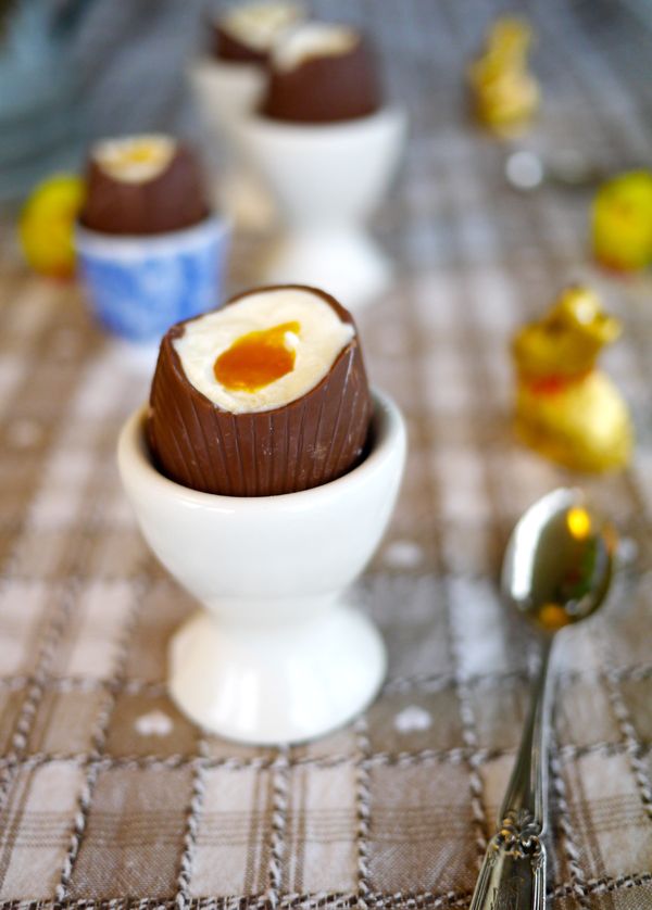 Lemon & Passionfruit Cheesecake Easter Eggs - The Londoner