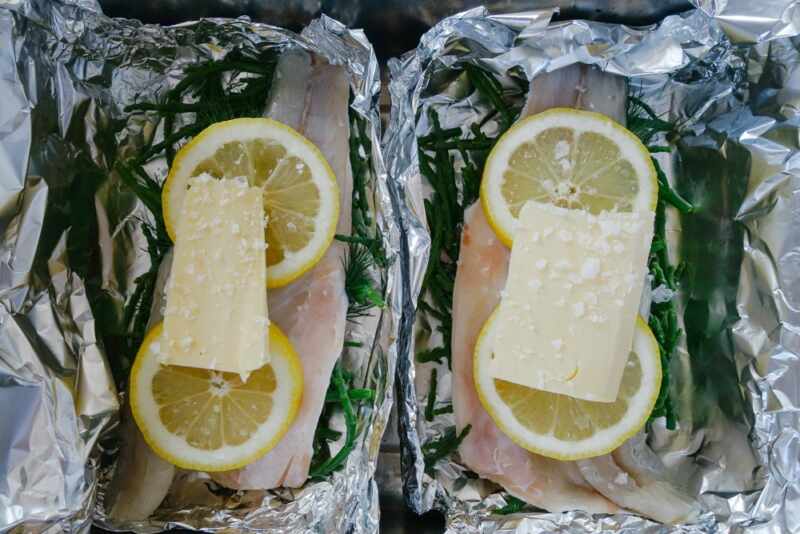Steamed Fish and Samphire Parcels-11