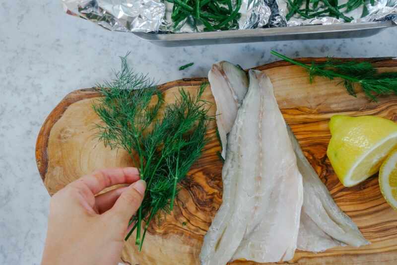 Steamed Fish and Samphire Parcels-4