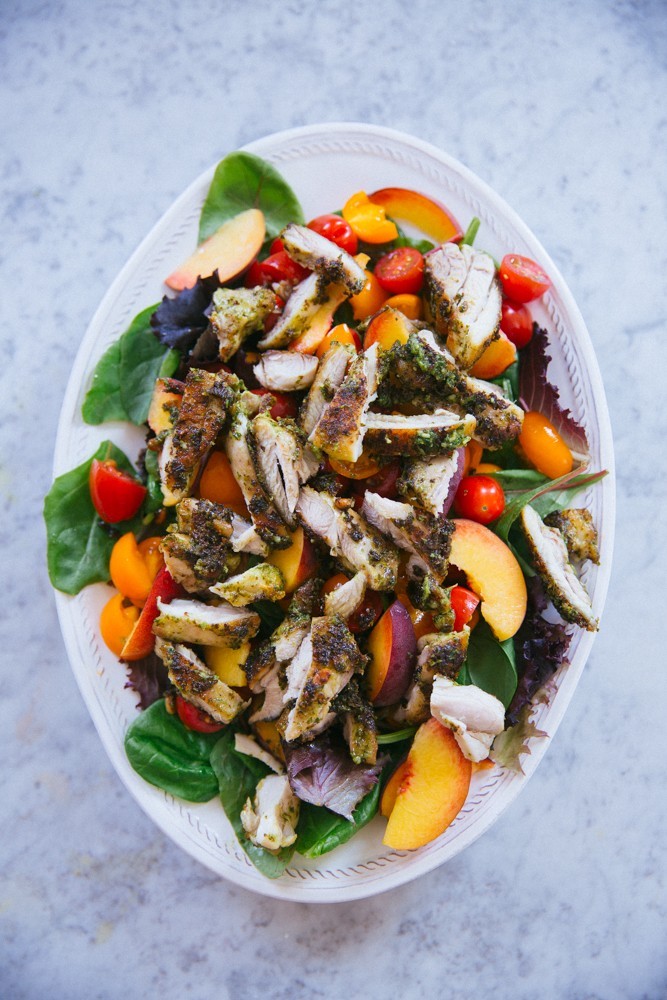 pesto chicken salad-20