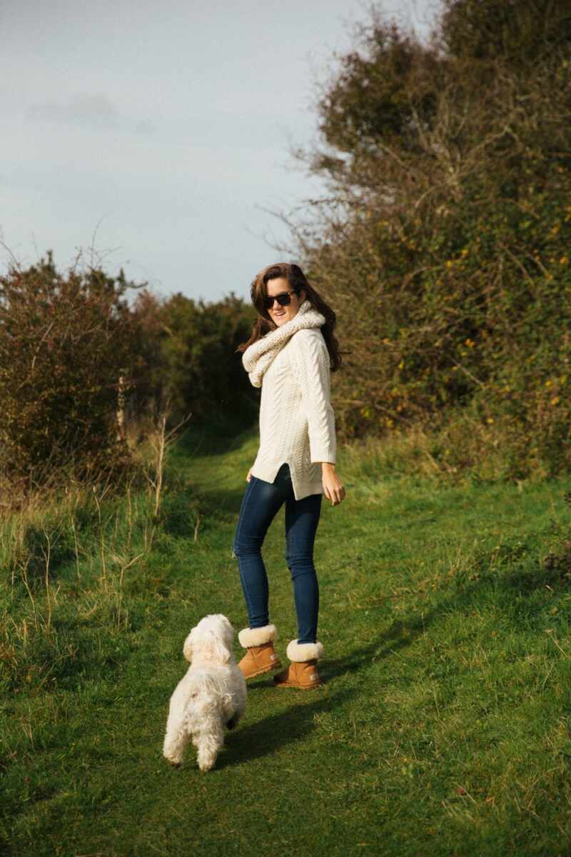 Cosy knits, skinny jeans and warm boots