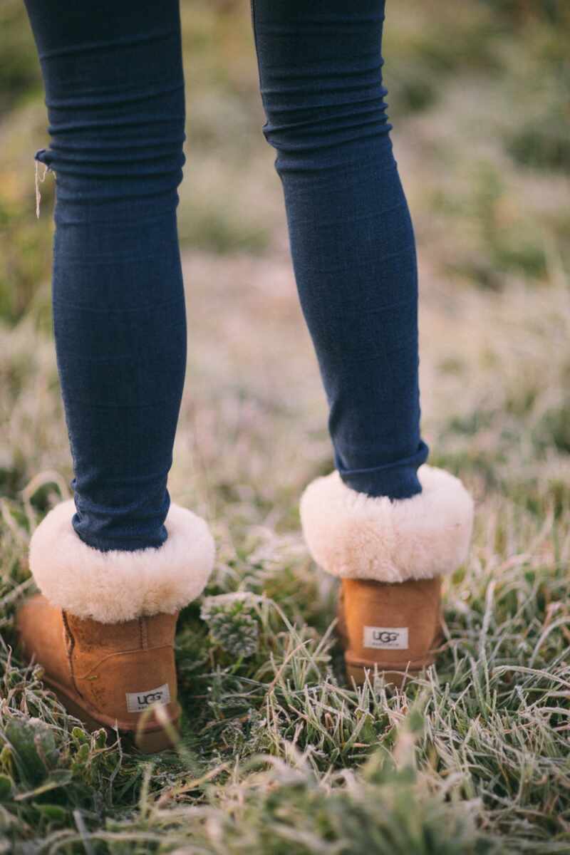 Classic chestnut UGG boots