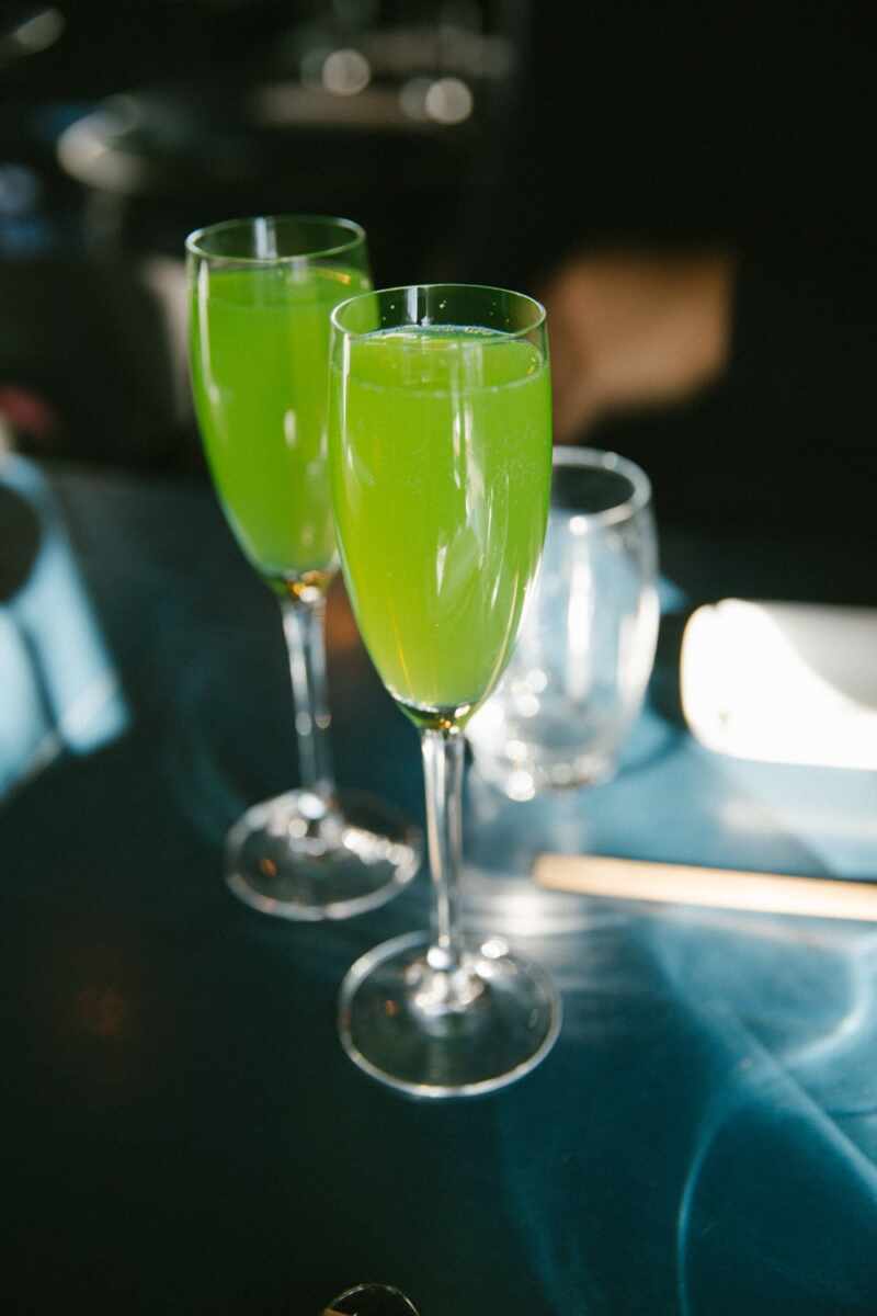 Green cocktails