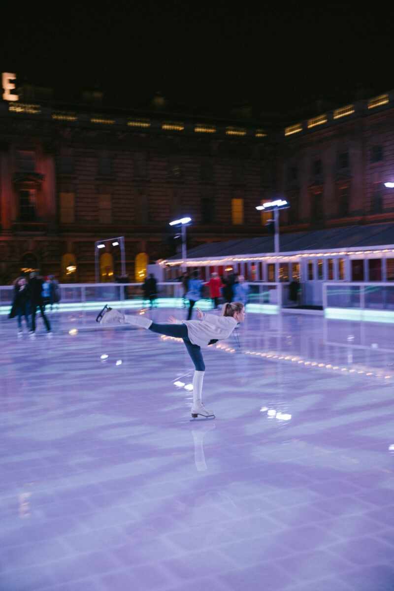 Skating in Somerset House