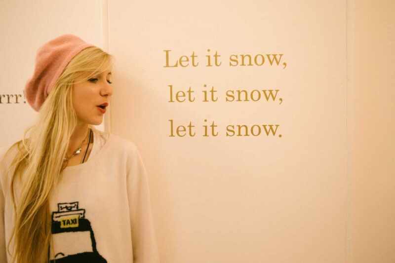 Let it snow, let it snow, let it snow