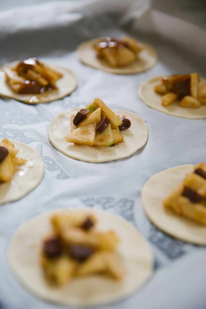 Salted Caramel Apple Pies-13