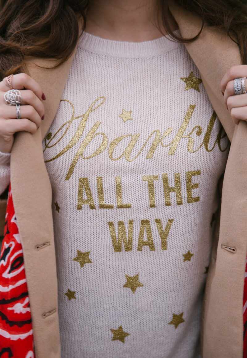 Sparkle Cosy Christmas Jumper