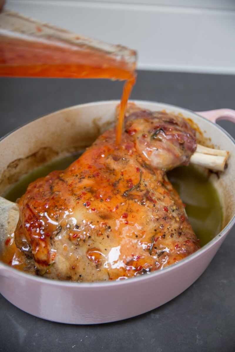 Sticky lamb recipe - one to try! 