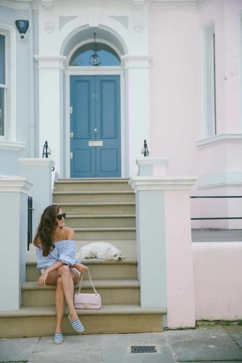 Notting Hill pastel houses