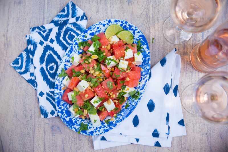 Watermelon Salad all summer long, baby! 