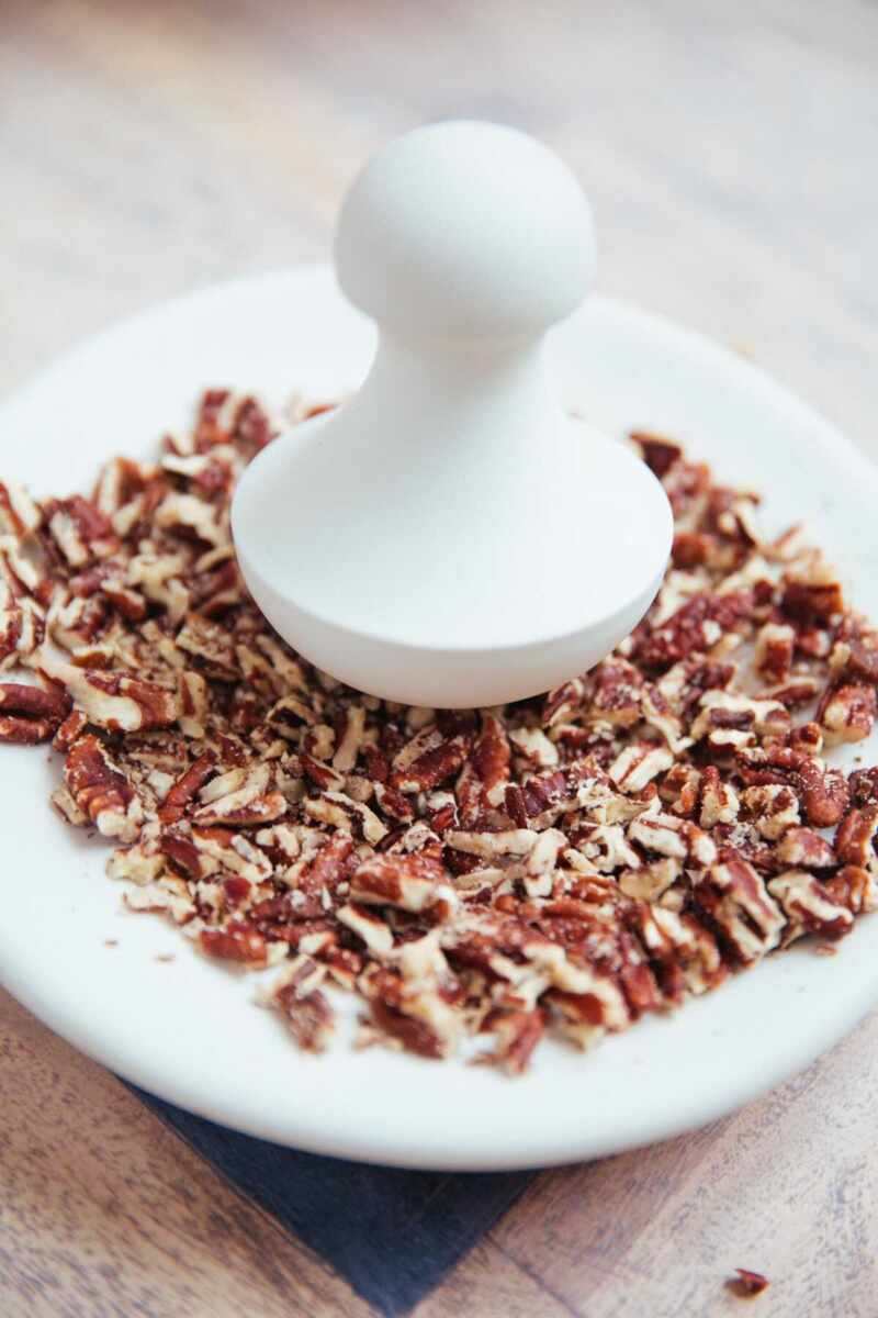 Chopped pecans