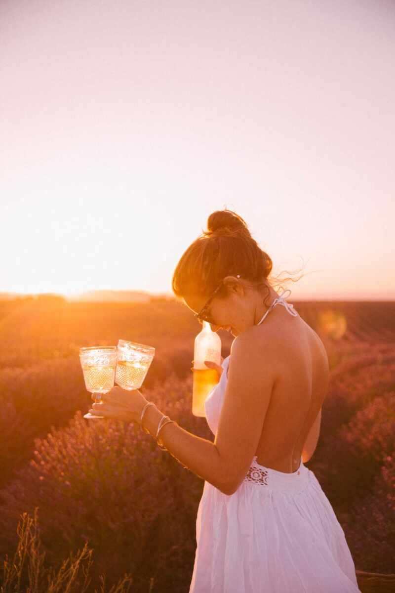 Sunset Lavender in Provence-11