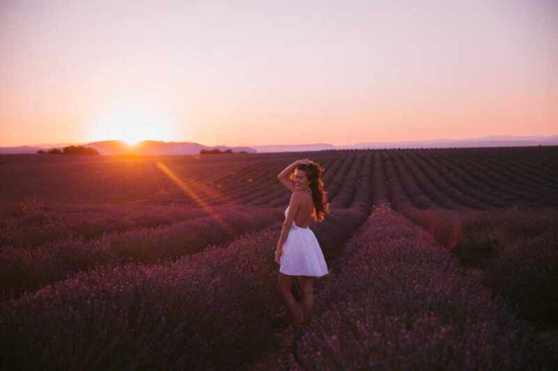 Sunset Lavender in Provence-19