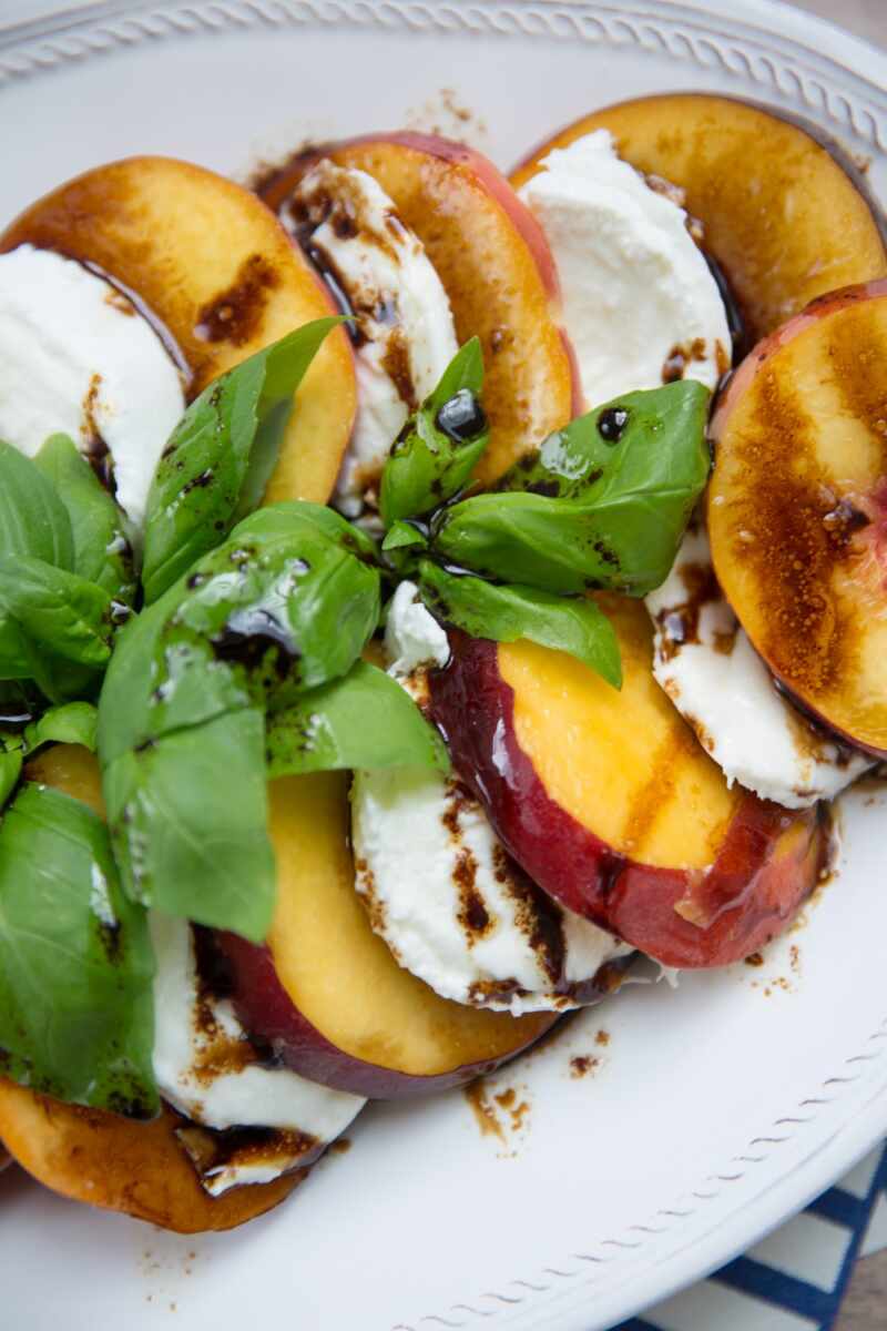 Peach Caprese Salad - This summer's greatest salad! 