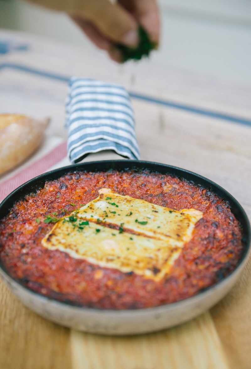 Herbed goats cheese dip