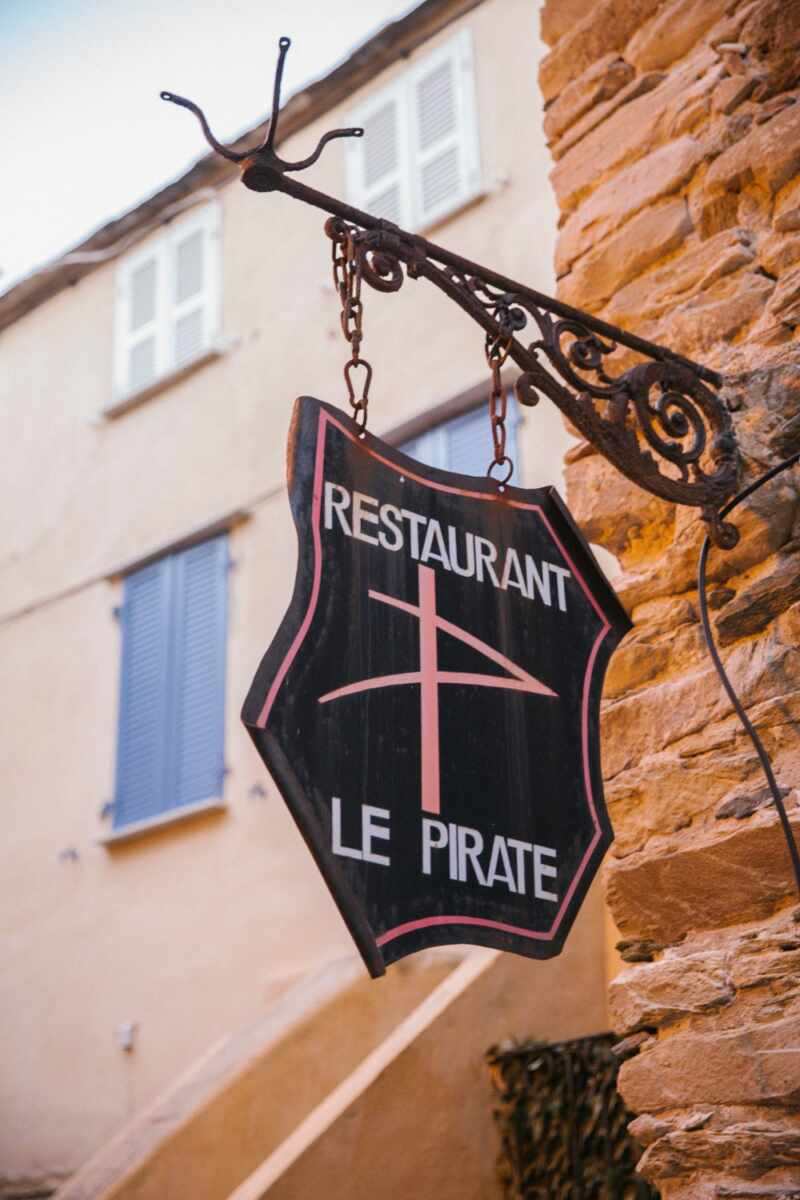 Le Pirate Restaurant in Corsica