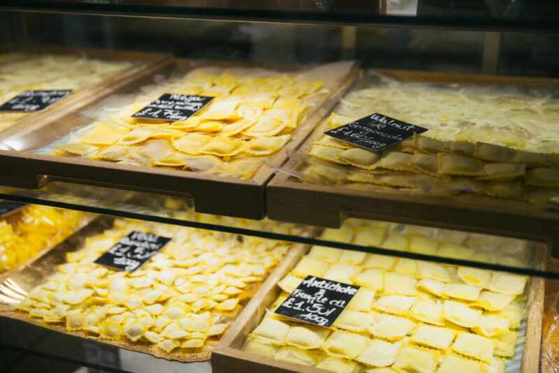 Fresh Pasta at the Deli