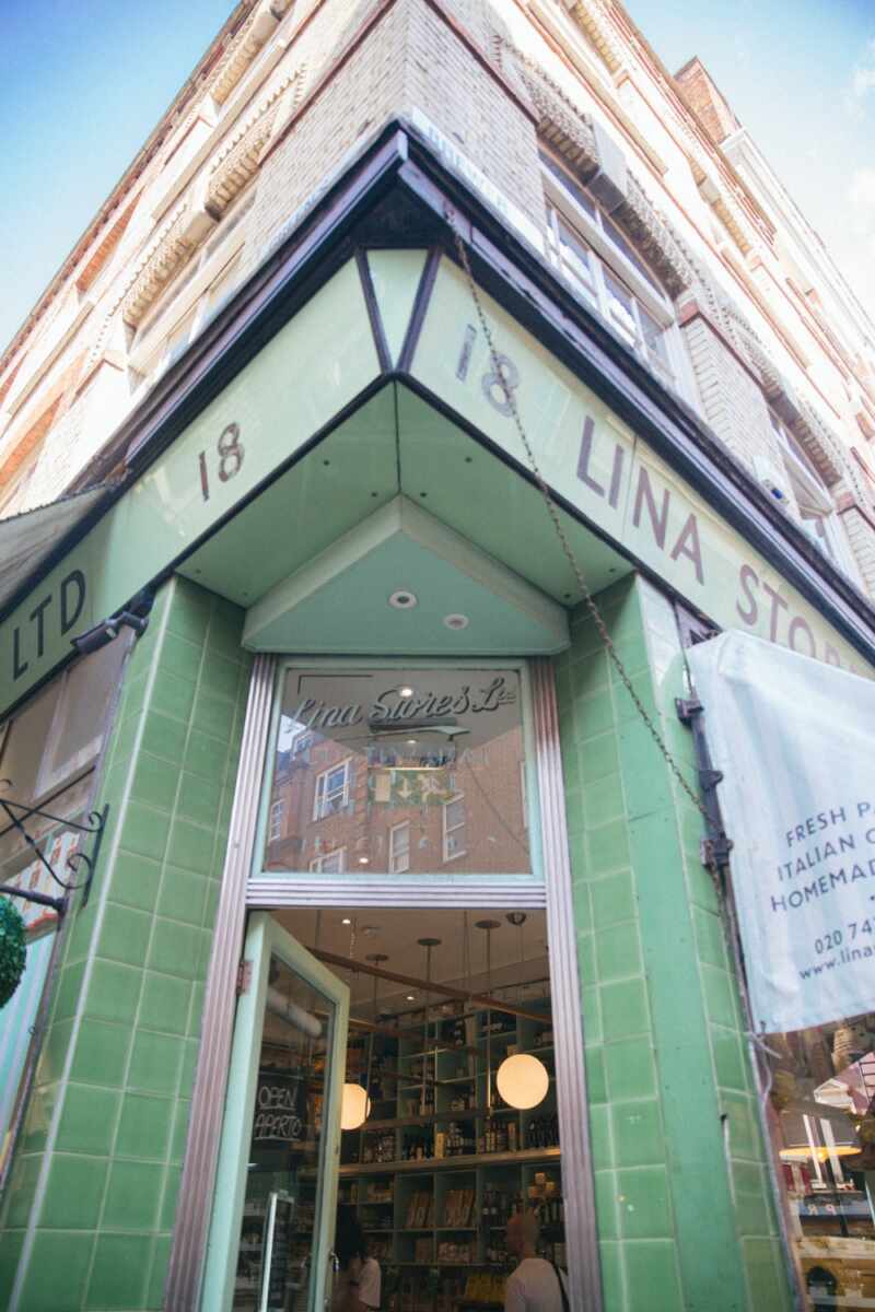 Lina Stores in Soho, London