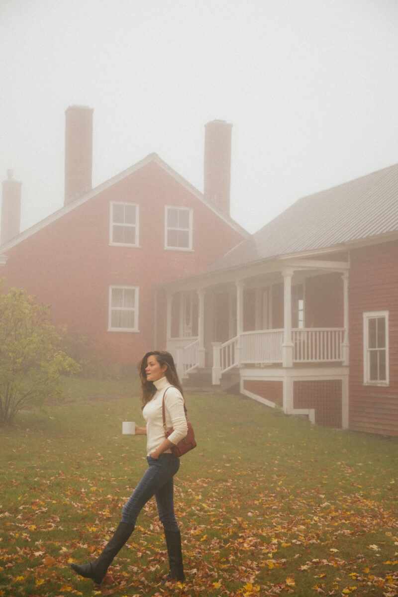 Foggy morning in Vermont