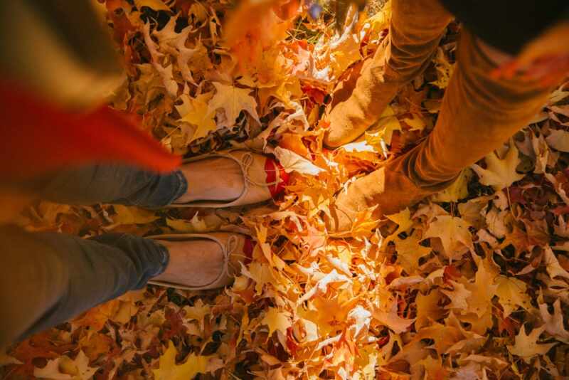 Walking in Crunchy leaves!