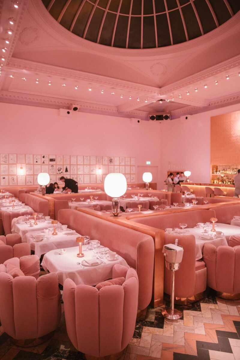 Pink room at Sketch, London