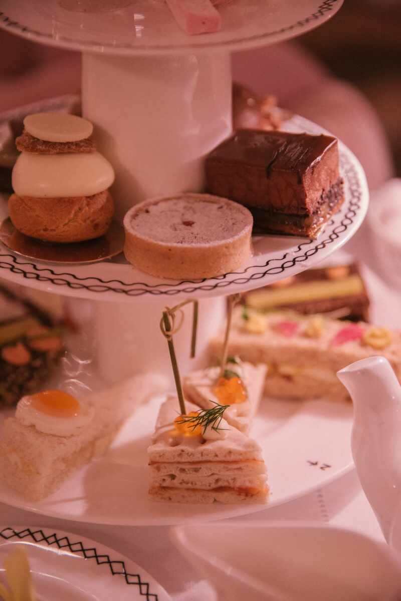 Christmas afternoon tea in London