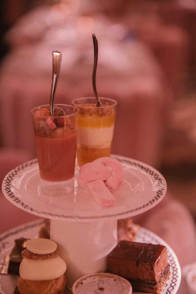 Christmas afternoon tea in London