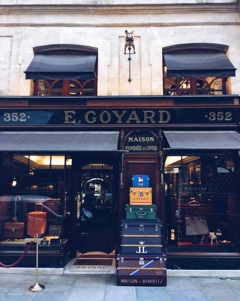 Maison Goyard, Paris  Goyard, Biarritz, Jewelry store design